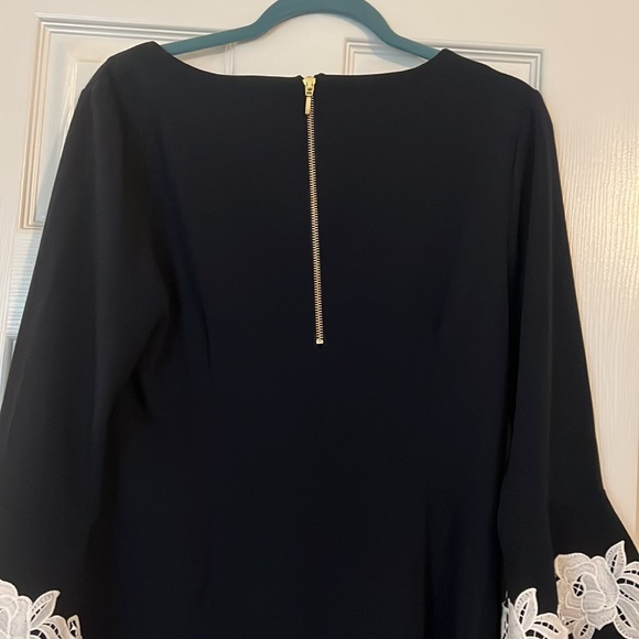 Navy dress 3/4 sleeves - Picture 4 of 4